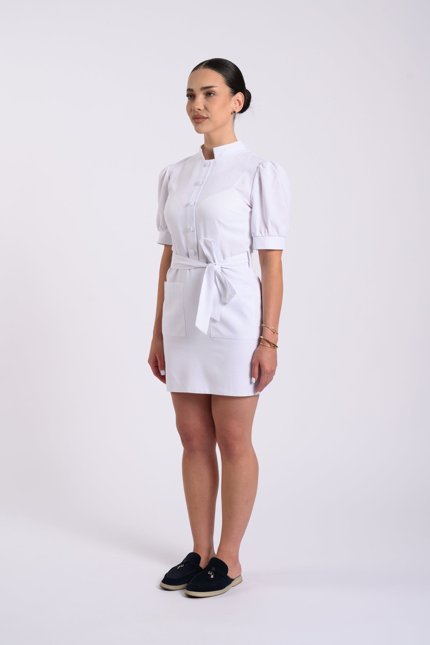 LINEN DRESS