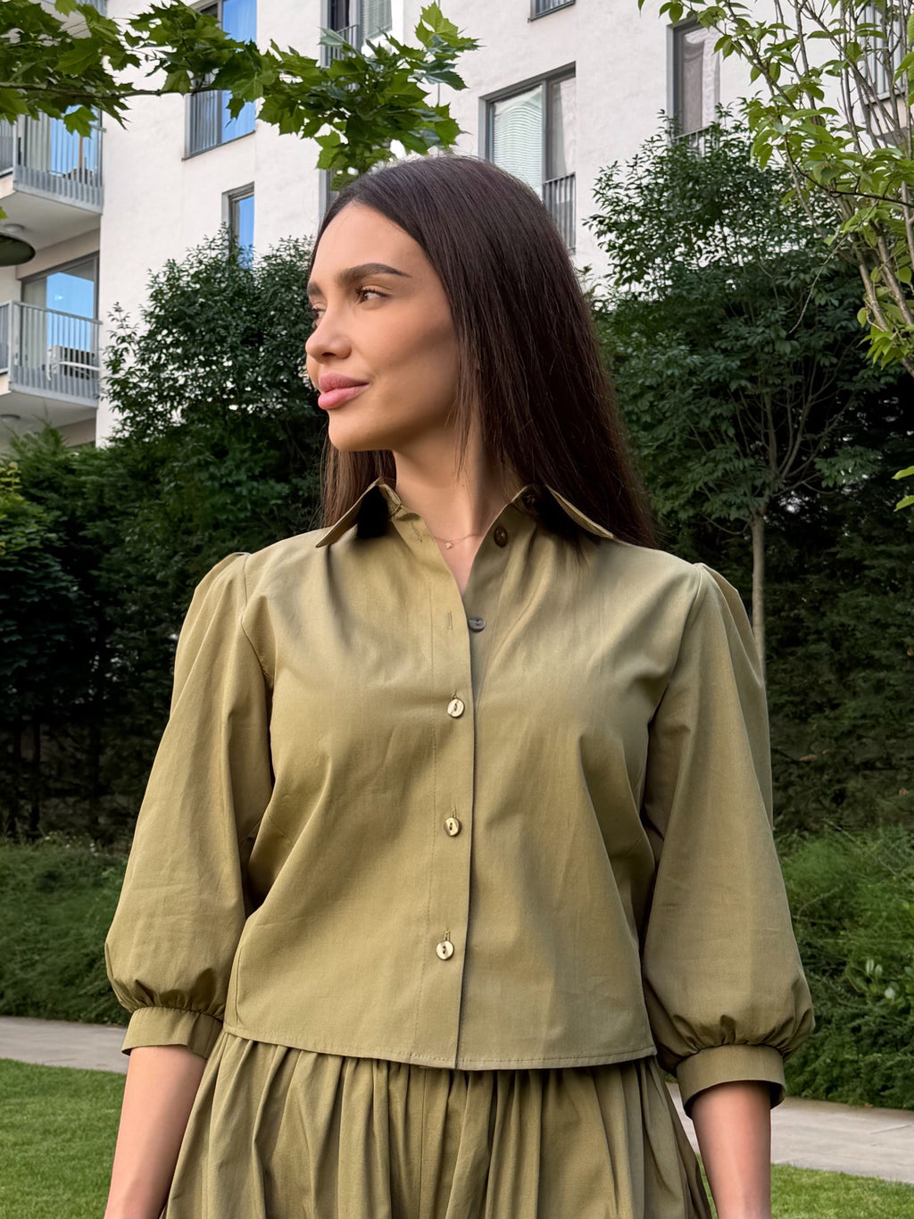 OLIVE SHIRT