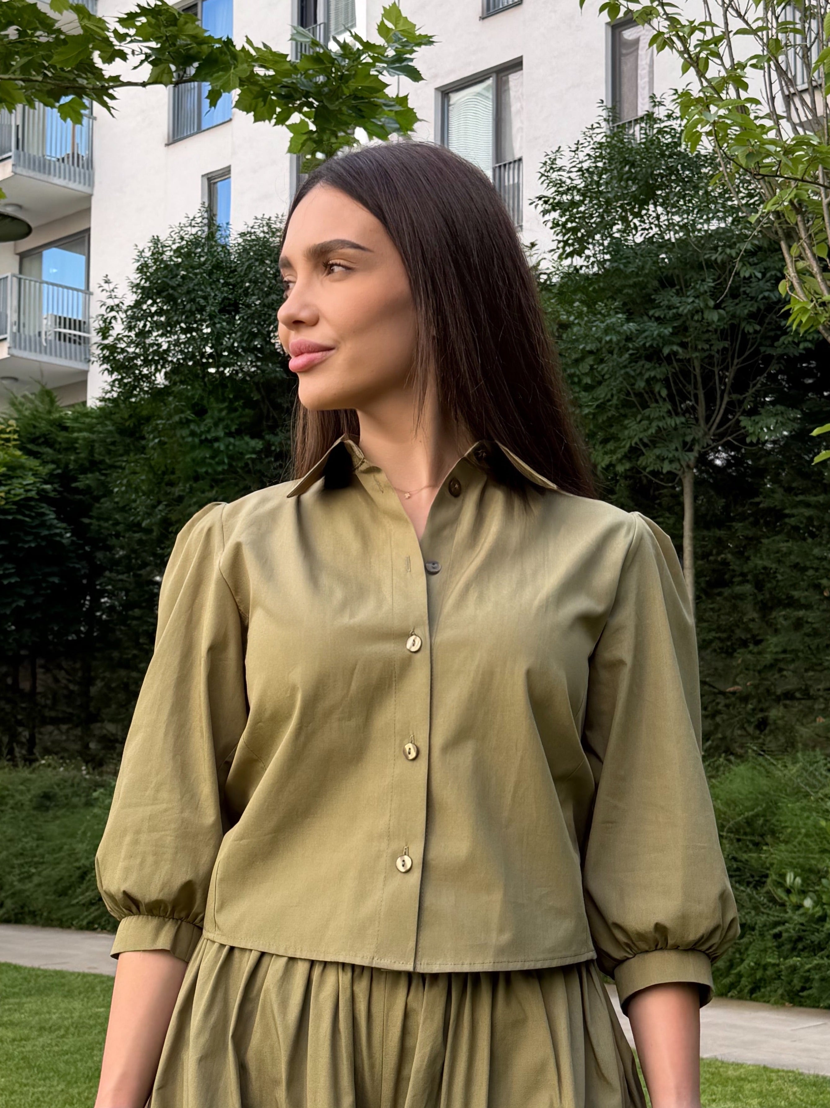 OLIVE SHIRT