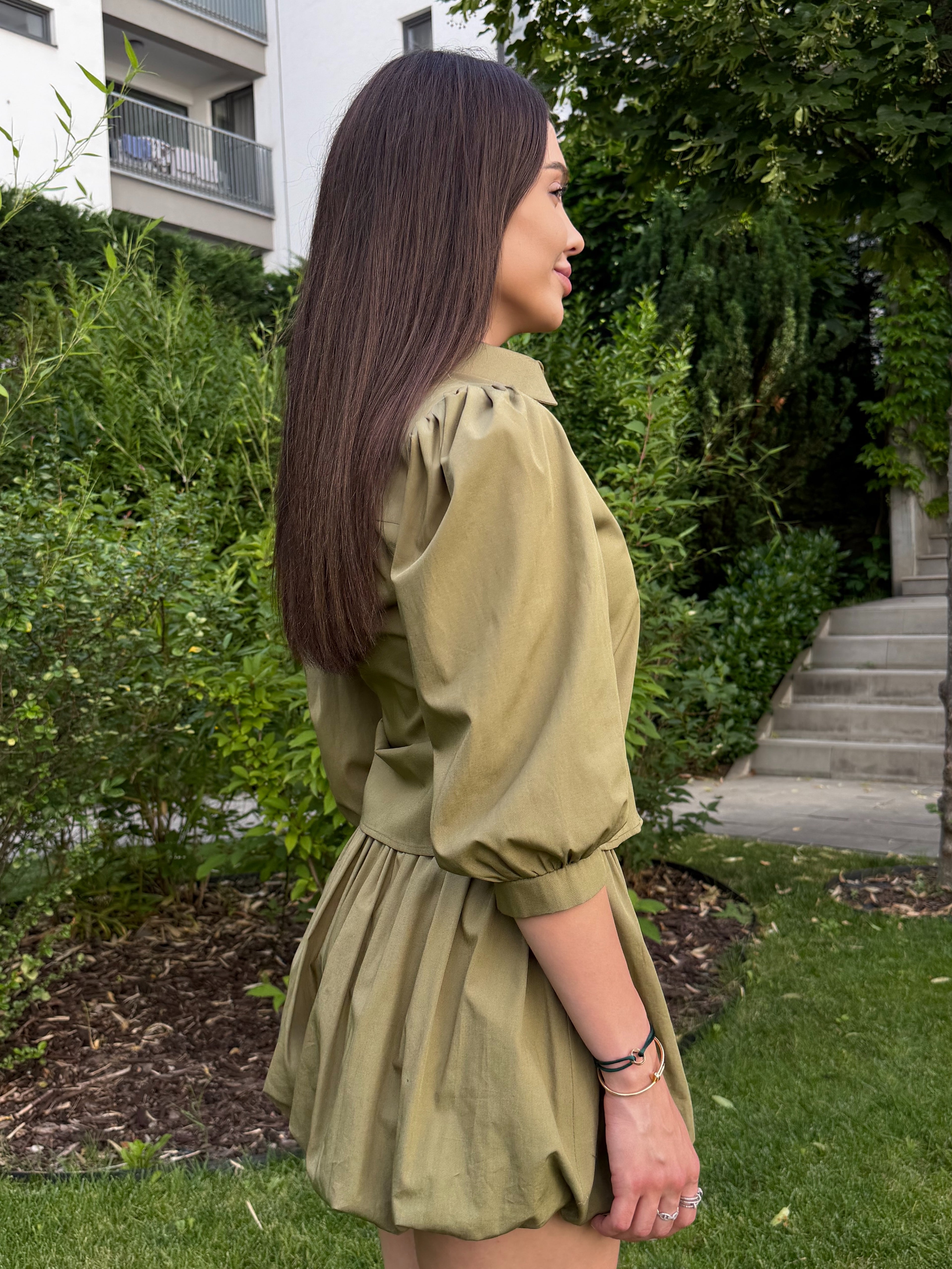 OLIVE SHORTS