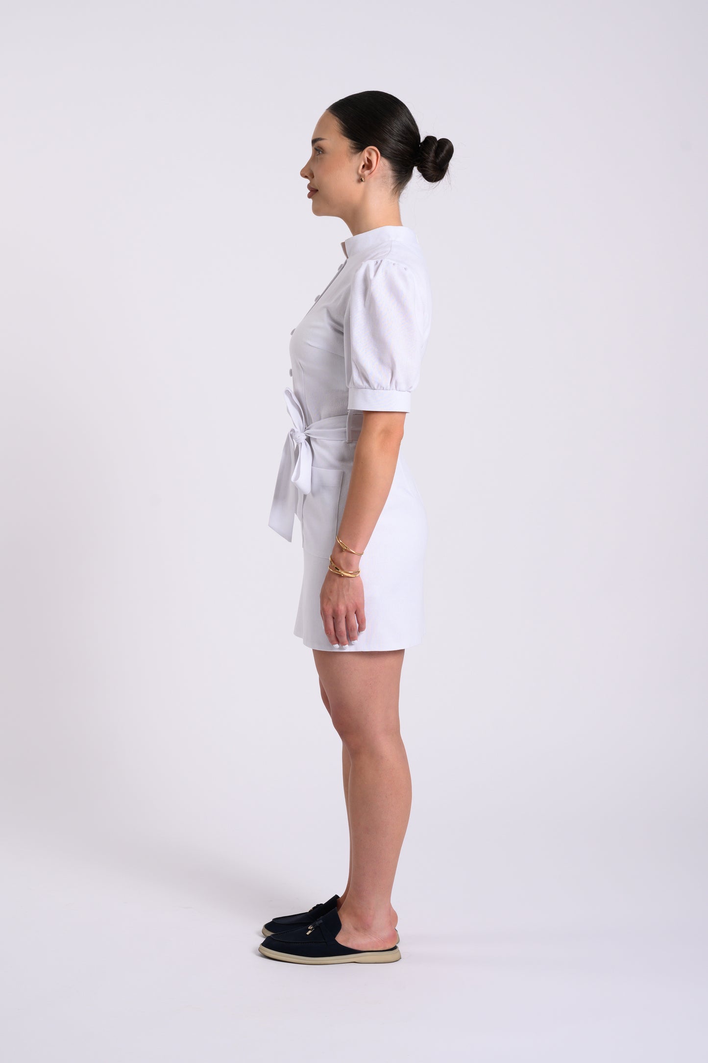 LINEN DRESS